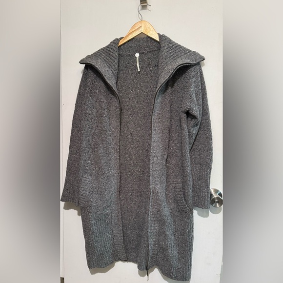 Margaret O’Leary Wool Cashmere Sweater Cardigan M - Picture 5 of 7